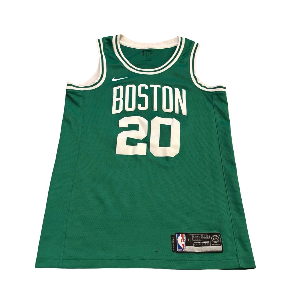 Nike Mens Boston Celtics Gordon Hayward Swingman Jersey Green 864461-320 Small